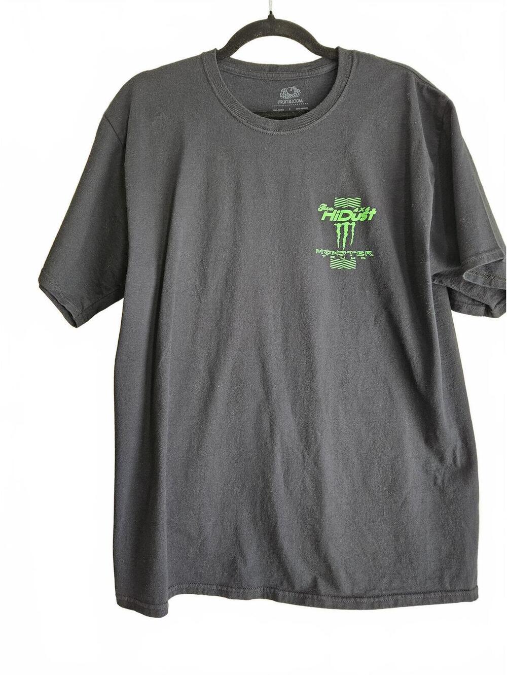 Fruit of the Loom Team HiDust Monster Graphic T-Shirt Large